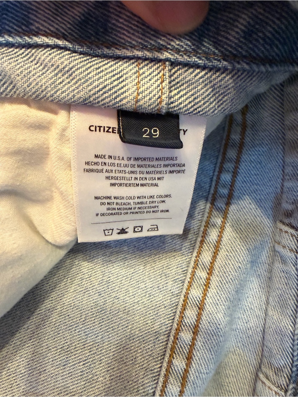 Light Wash High-Waist Wide Leg Jeans - Citizens of Humanity - Picture 3 of 11